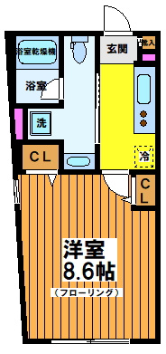 【間取り】 | CREAL渋谷笹塚 