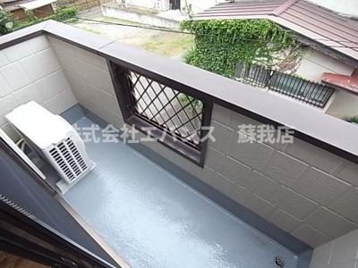 【バルコニー】 | アドパリ10 | バルコニーです