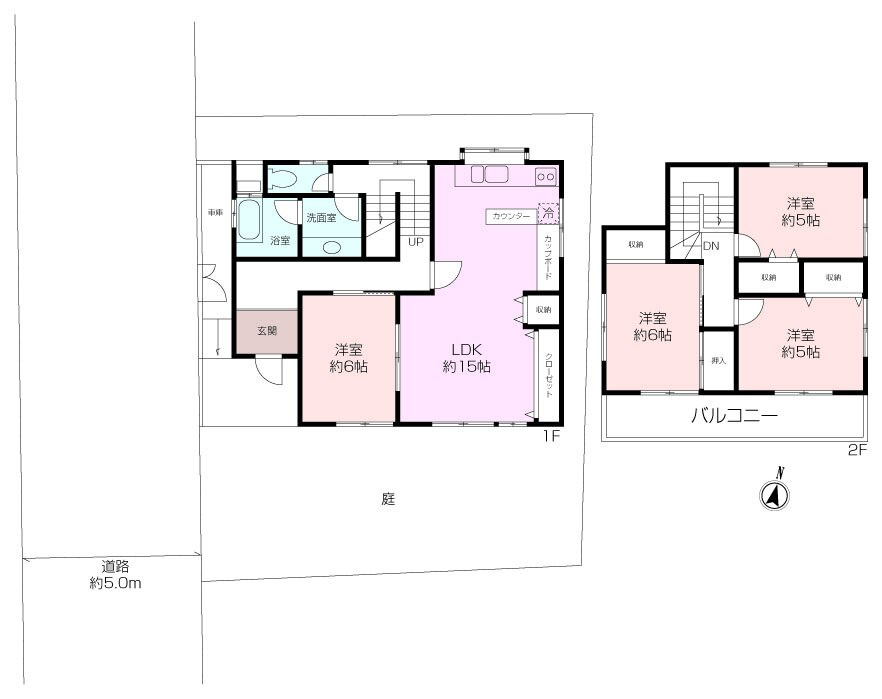 大和市福田8丁目中古戸建ての画像
