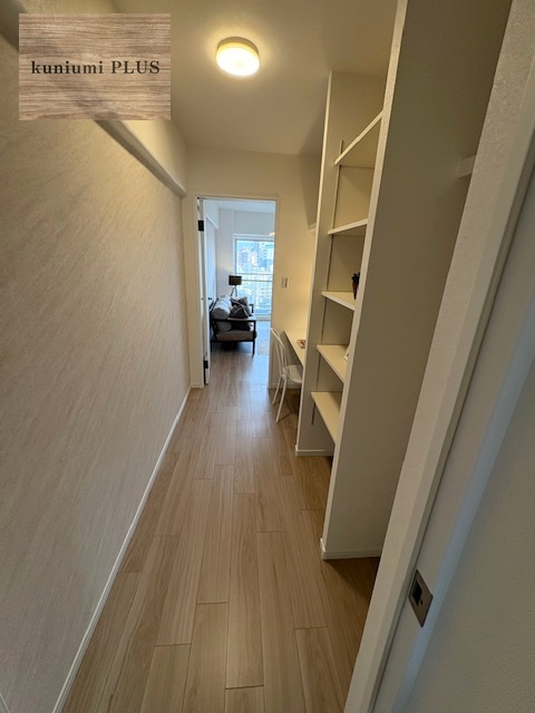 シャルム京橋の収納|ウォークスルークローゼット