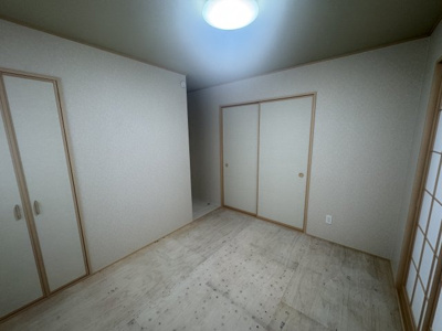 【和室】 | 与那原町与那原（全9棟）D号棟 | Ｄ号棟　和室5.25帖＋収納付き♪