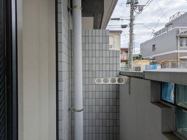 ローズガーデンＡ７１番館(A-071)のバルコニー