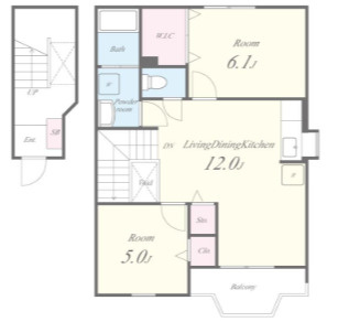 東大阪市玉串町西３丁目のアパート