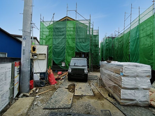 北葛飾郡松伏町　大字松伏　新築戸建　全3棟の外観|外観です