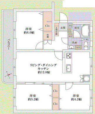 十條草加マンション　B棟の地図|ドキドキの新生活も、安心してスタート。ぴったりの住まいを見つけませんか？クランディアが一緒に住まい選びをサポートします‼　まずは、お気軽にお問合せください　＃クランディア