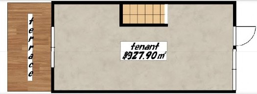 Land西天満3丁目古民家の間取り