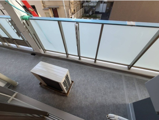 ブランシエスタ森下のバルコニー