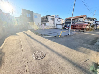 【前面道路含む現地写真】 | 川越市砂　建築条件なし売地　東武東上線『新河岸駅』徒歩14分　【高階小学区】