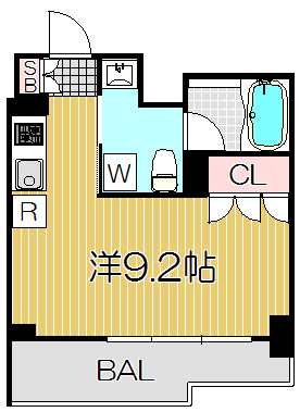 【間取り】 | プラウドフラット戸越公園