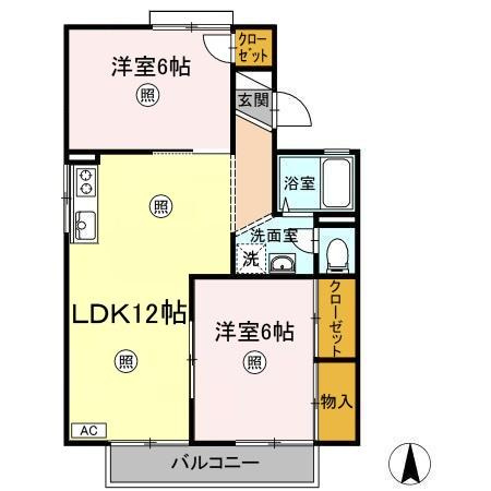 ハイツプロミネンスの間取り