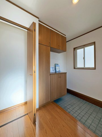 仙台市若林区上飯田2丁目の玄関