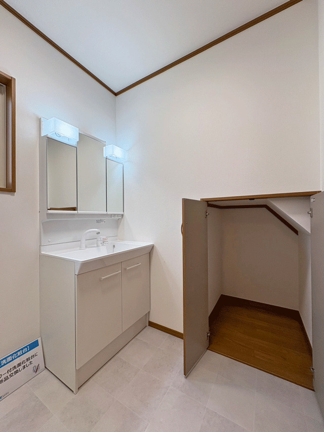 仙台市若林区上飯田2丁目の独立洗面台