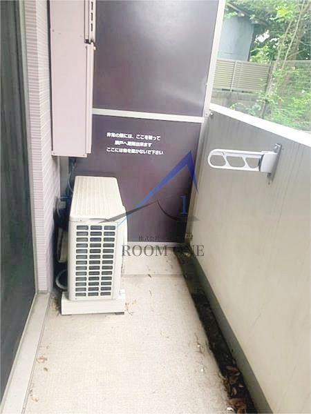 ライジングプレイス綾瀬のバルコニー|バルコニーです。