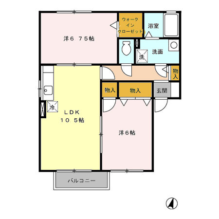 ガーデンプレイスの間取り