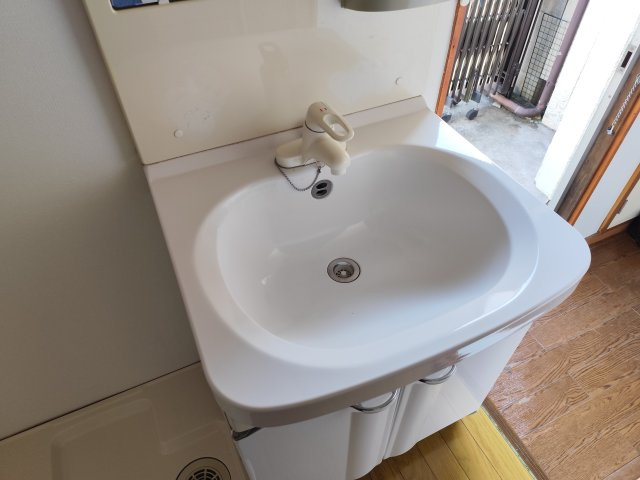 長谷川荘の洗面所