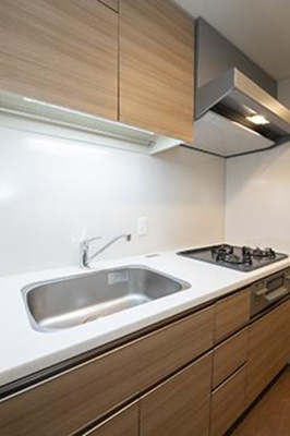 【キッチン】 | パークアクシス池田山 | きれいなキッチンです