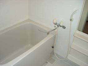 ラ・ヴィアンローズの浴室