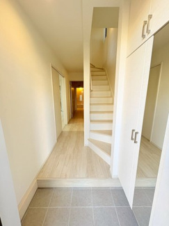 【玄関】 | 川越市今福　新築分譲　東武東上線『新河岸駅』徒歩34分　【福原小学区】