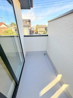 【バルコニー】 | 川越市今福　新築分譲　東武東上線『新河岸駅』徒歩34分　【福原小学区】