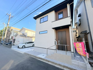 【前面道路含む現地写真】 | 川越市今福　新築分譲　東武東上線『新河岸駅』徒歩34分　【福原小学区】