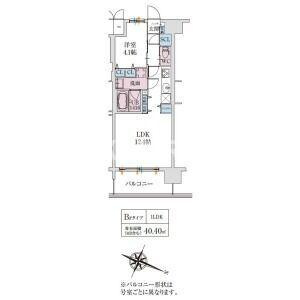 スプランディッド梅田グランノースの間取り