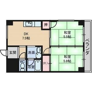 サンメゾン西春の間取り