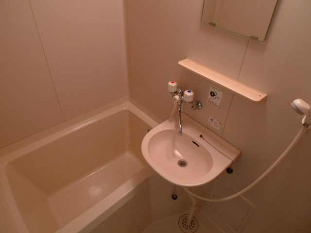 メゾン・ド・ソレイユの浴室