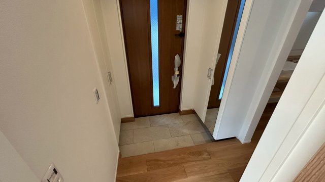 久留米市日ノ出町2号地の玄関