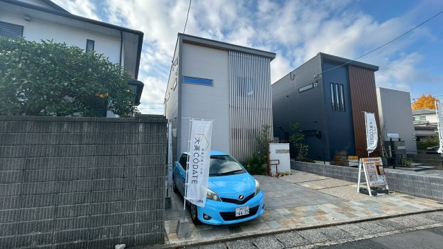 久留米市日ノ出町2号地の前面道路含む現地写真