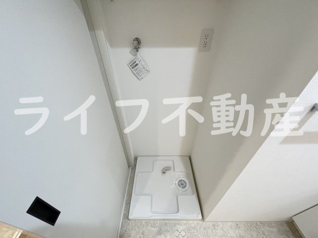 エアルレジデンスⅡの洗面所|ゆったりとスペースのある洗面所
