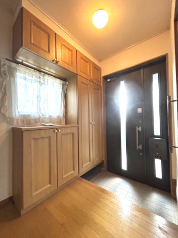 中古戸建　長野市稲里町中氷鉋の玄関