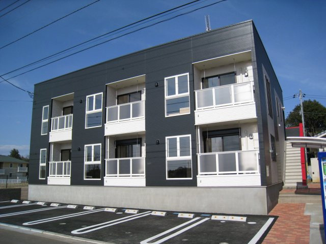 ルーチェビアンカの外観|おしゃれな外観です。