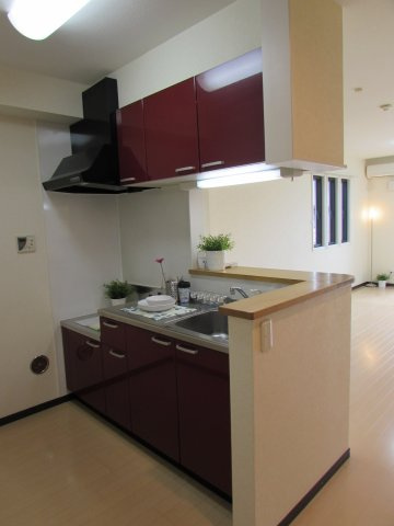 ルーチェビアンカのキッチン|収納がたっぷりあるキッチン