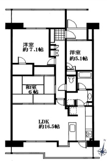 【間取り】 | フェアロージュ津田沼ピアッツア館