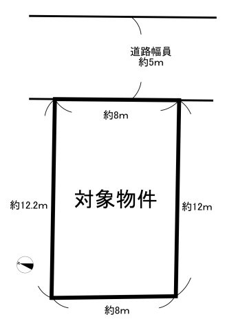 八幡町32番3号（B-35）の土地図