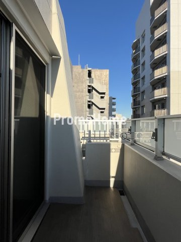 グレイスコート岩本町のバルコニー