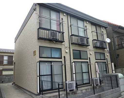 杉並区梅里１丁目のアパートの外観