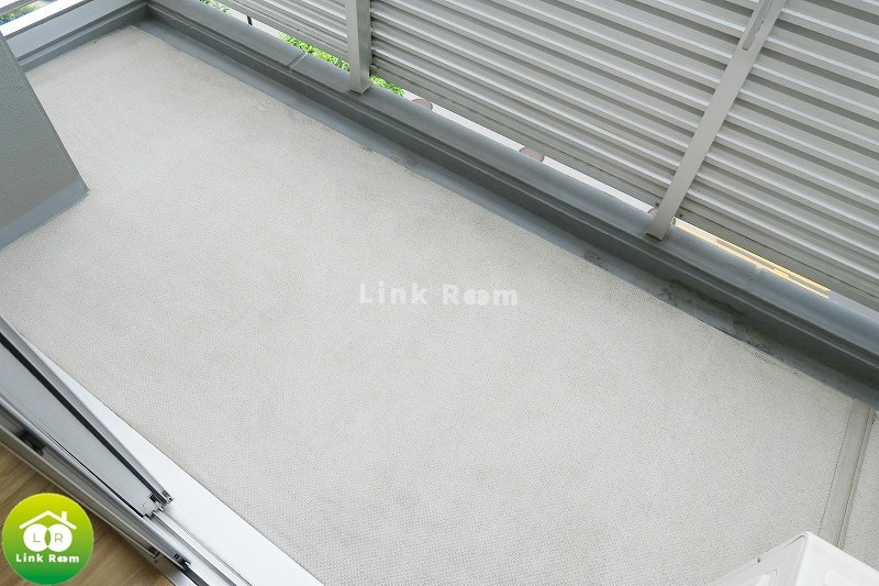 アグリパーク深川のバルコニー