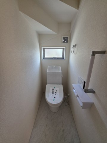 リーブルガーデン．S　熊谷万平町第３　のトイレ|４号棟現地トイレ（2026年02月20日）撮影
