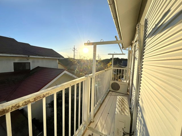 山武市日向台29-17のバルコニー