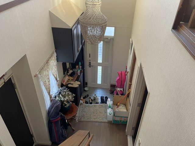 山武市日向台29-17の玄関