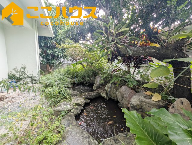 浦添市勢理客2丁目　中古一戸建ての庭|庭