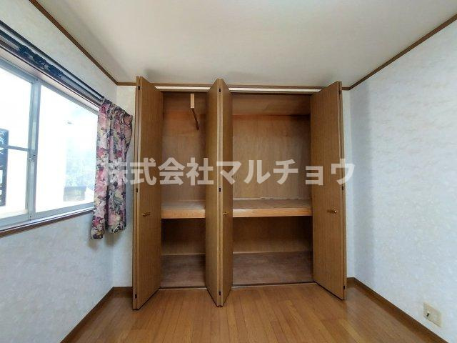 中三栖戸建ての収納|収納があります