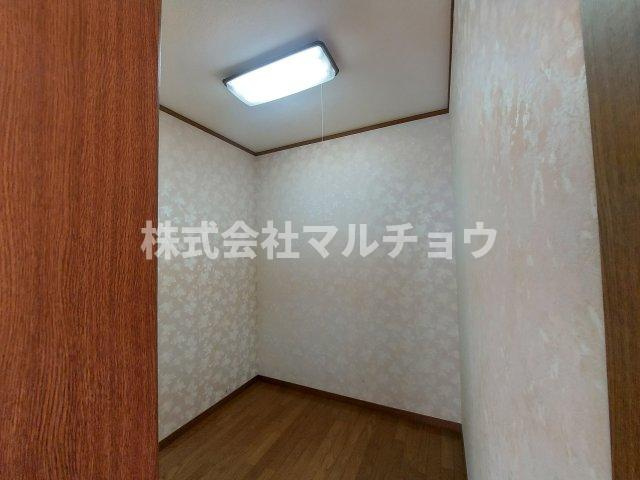 中三栖戸建ての収納|こまごまとしたものを収納できそうですね
