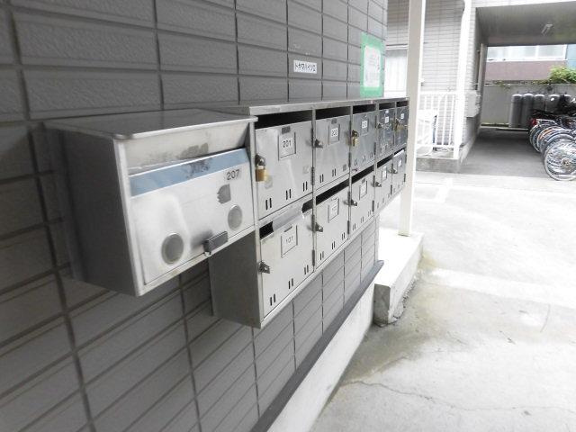 トヤマハイツⅡのロビー