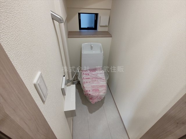 【トイレ】 | 川越市砂新田６期　全１棟 | ゆったりとした空間のトイレです