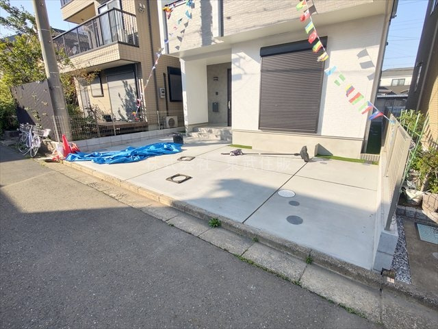 【駐車場】 | 川越市砂新田６期　全１棟 | カースペース