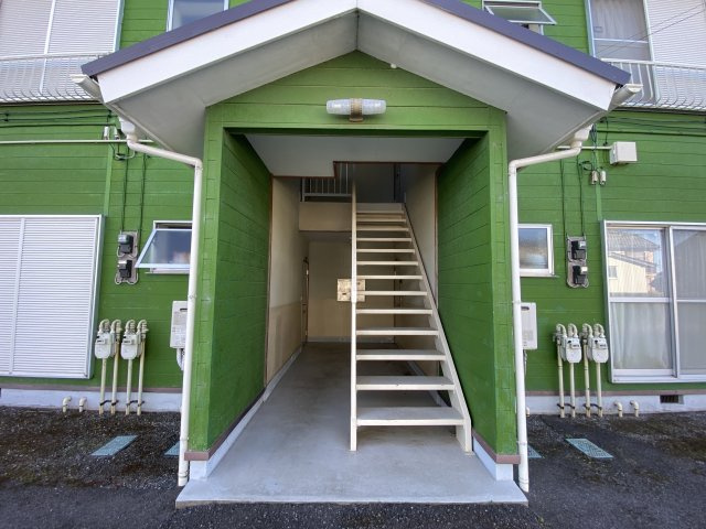 シャレーあそうⅠのエントランス