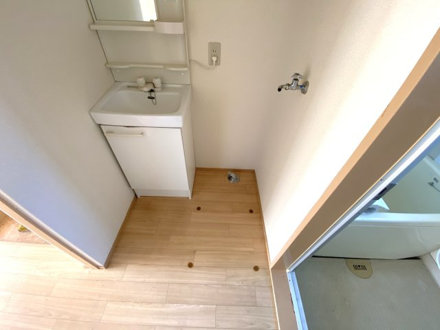 シャレーあそうⅠの設備|洗濯機置き場