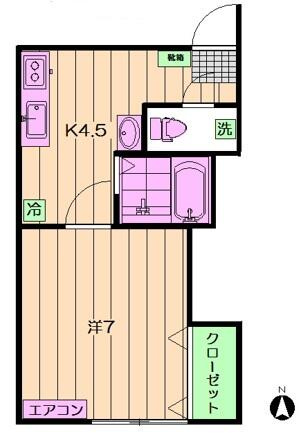 練馬区上石神井2丁目のアパートの画像